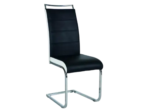 [H441CZ] Chaise design H-441 en simili cuir