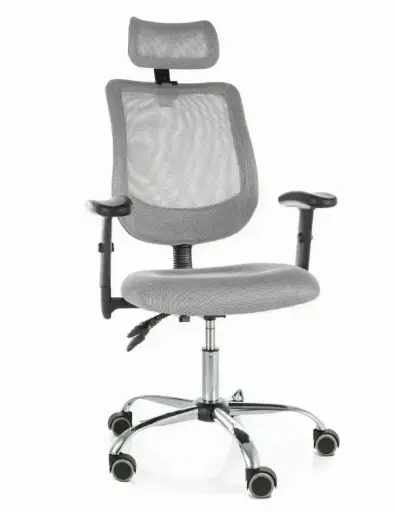 Chaise de bureau ergonomique avec piètement en métal Q-118R