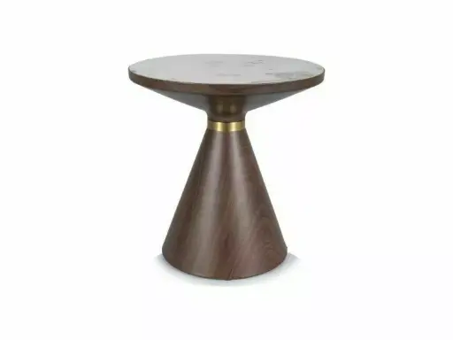 [NAPABBBR] Table basse contemporaine Napa B en céramique et métal imitation bois