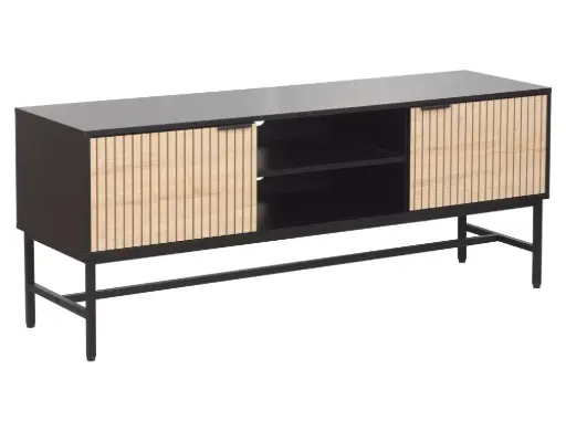 [MAGORTV1] Meuble TV contemporain à lattes Mago