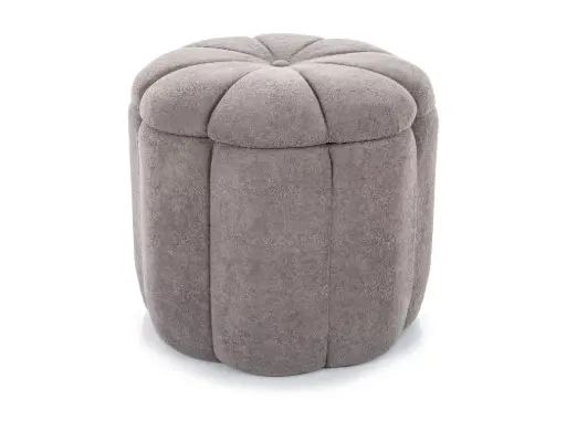 [TUPSZ] Pouf Tup en tissu avec rangement et forme de fleur stylisée