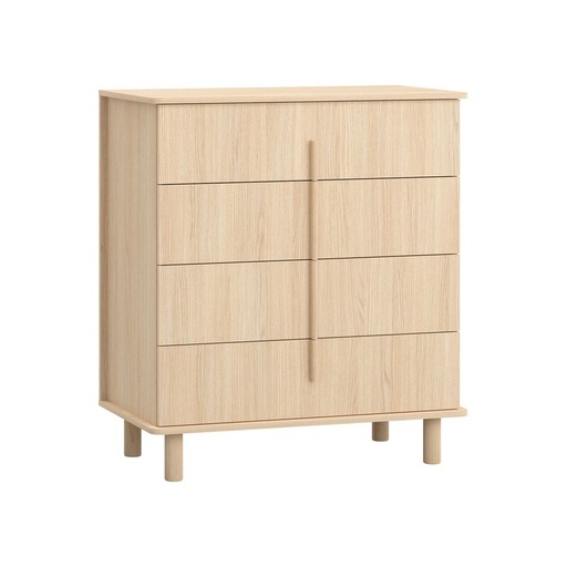Commode OMM - commode style Japandi à quatre tiroirs