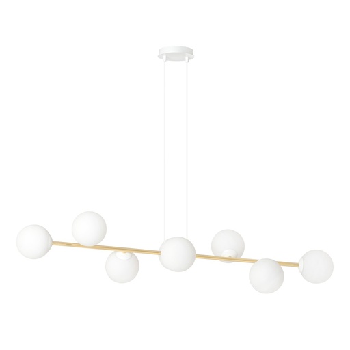 Lampe suspendue GRAVITY 8  WH