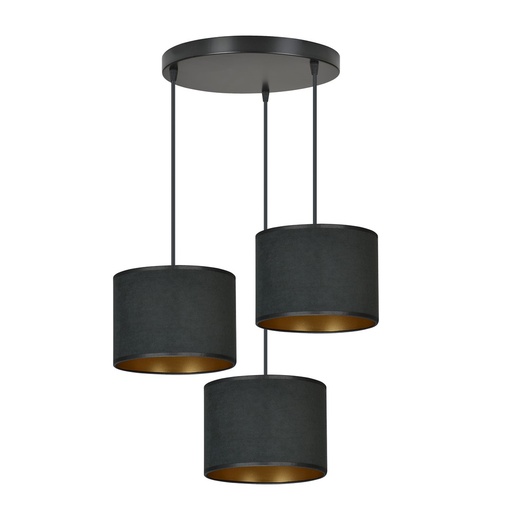 Lampe suspendue HILDE 3 BL PREMIUM