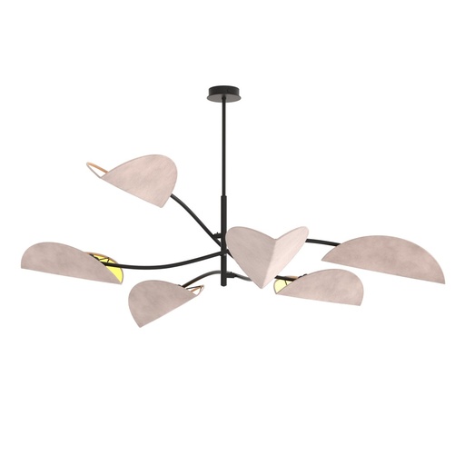 Plafonnier LOTUS 6 BL