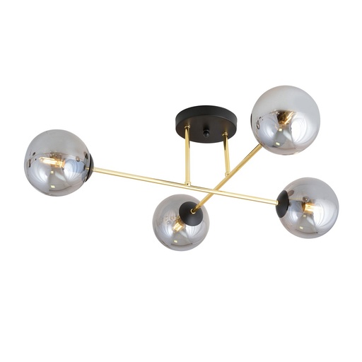 Plafonnier MAGNUM 4 BL