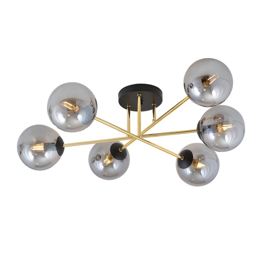 Plafonnier MAGNUM 6 BL