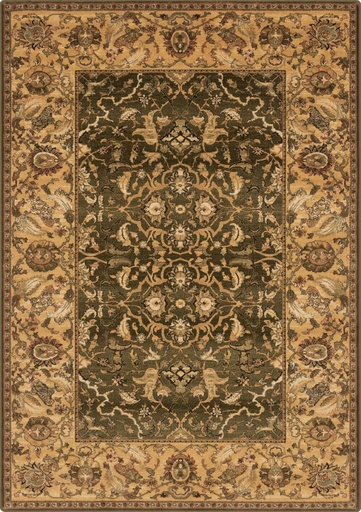 Tapis en laine AGNUS HETMAN olive