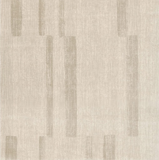 Tapis carré en laine AGNUS-B BRUSH LINES beige, style contemporain avec lignes cassées et effet texturé 