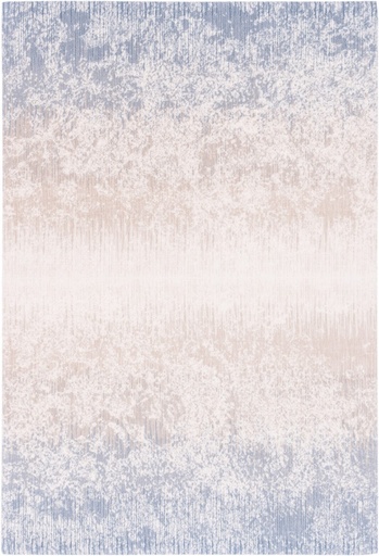 Tapis en laine AGNUS-B MILIKA beige, motif contemporain dégradé effet aquarelle