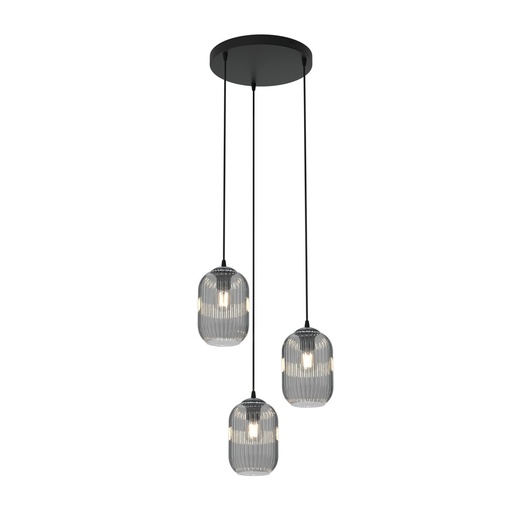 Lampe suspendue VERDI 3PREM BL