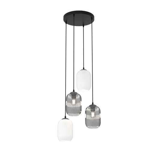 Lampe suspendue VERDI 4PREM BL