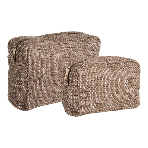 [1800060] Sacs de toilette Safi - lot de 2