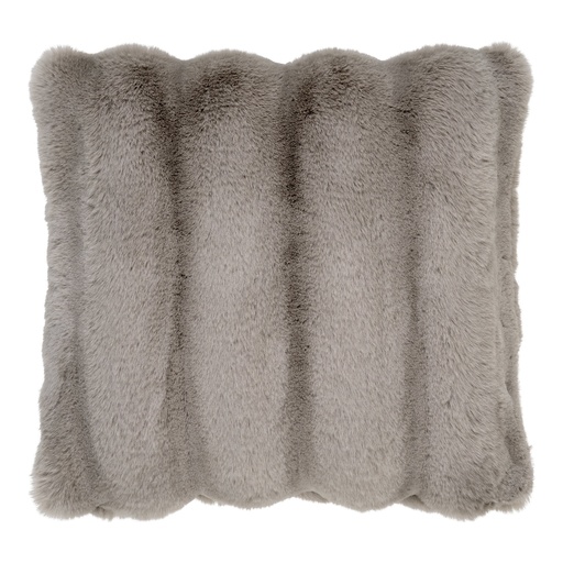 Coussin en fausse fourrure