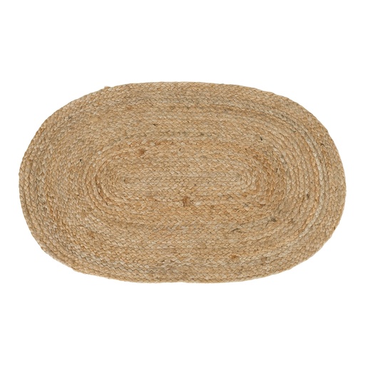 [3981095] Tapis Bombay ovale en jute 