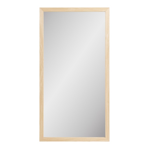 [4001100] Miroir mural Scottsdale géométrique en bois