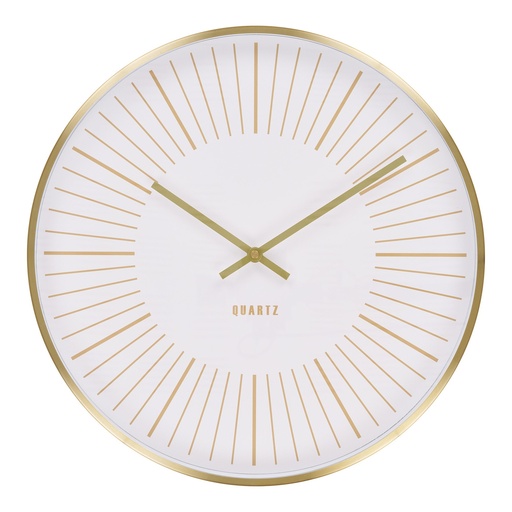 [4361132] Horloge murale Takamaka en verre et aluminium 