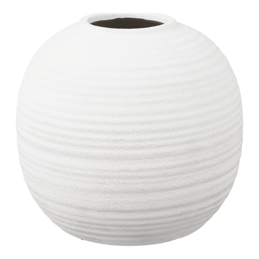 [4441804] Vase blanc en céramique design 