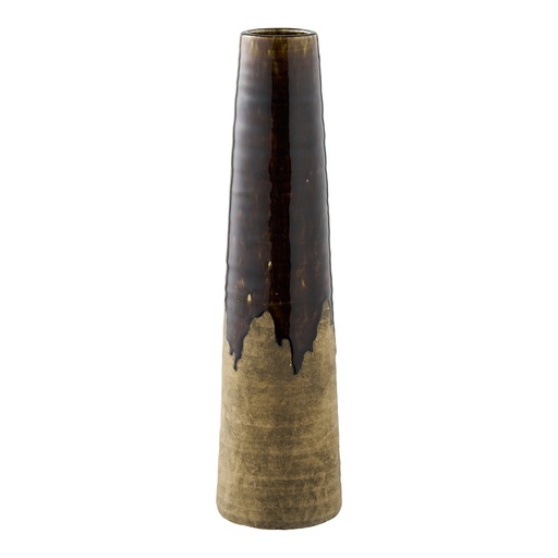 [4442065] Vase grand en forme de cône en céramique 