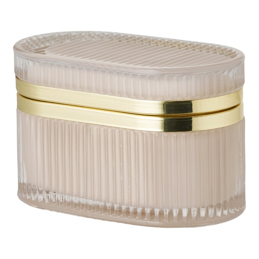 [4501358] Boîte de rangement Love en verre 