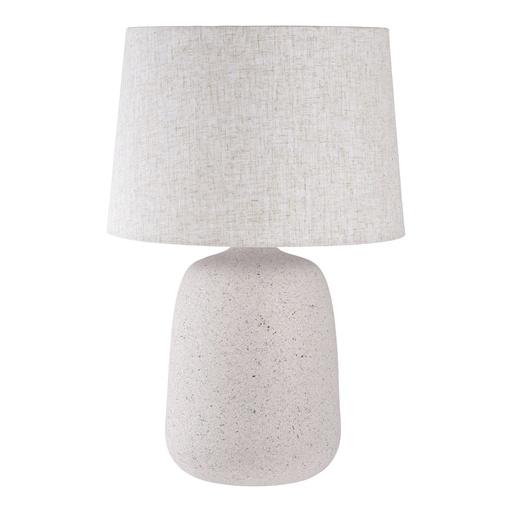 [6404120] Lampe de table en fibre d'argile Croft
