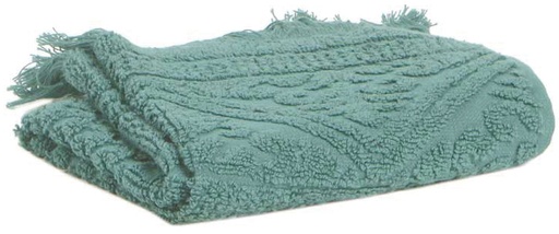 [1306984000] Serviette de toilette Zoé vert d'eau