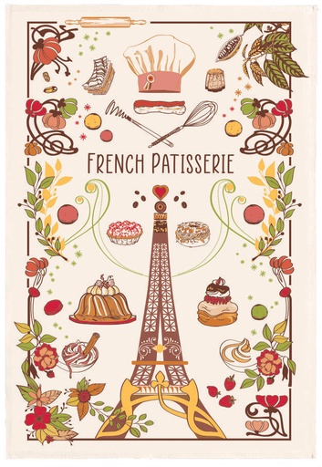 [1610011000] Torchon La pâtissiere