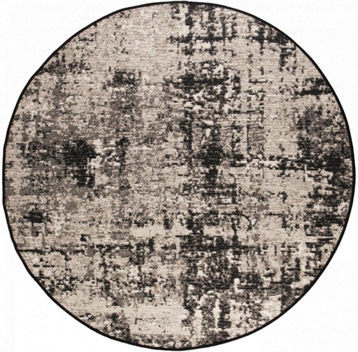 [1149079000] Tapis Catania 2 outdoor Noir Diamètre 160 cm