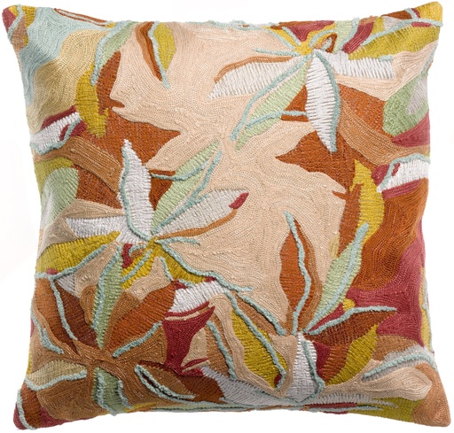 Coussin brodé Alina Dragée