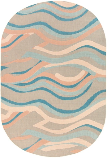 [1208090000] Tapis Vicky outdoor ovale