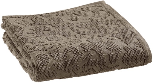 Serviette de toilette Gilda en coton jacquard