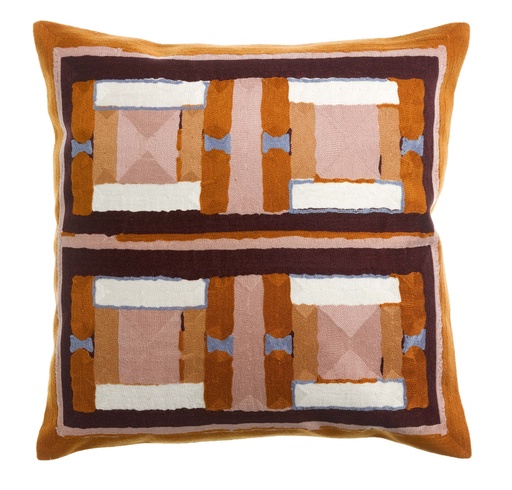 Coussin brodé Taho
