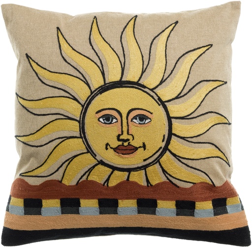 Coussin brodé Adria