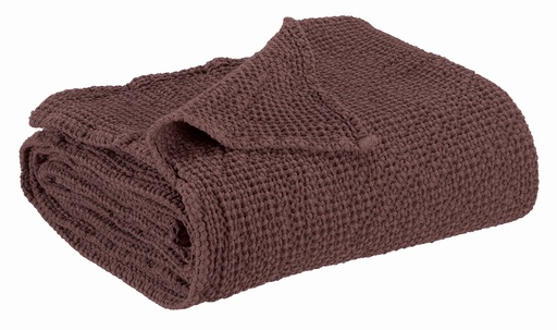 [1670079000] Plaid recyclé Maia Ébène